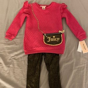 Juicy Couture Size 3T Outfit Set (NWT)